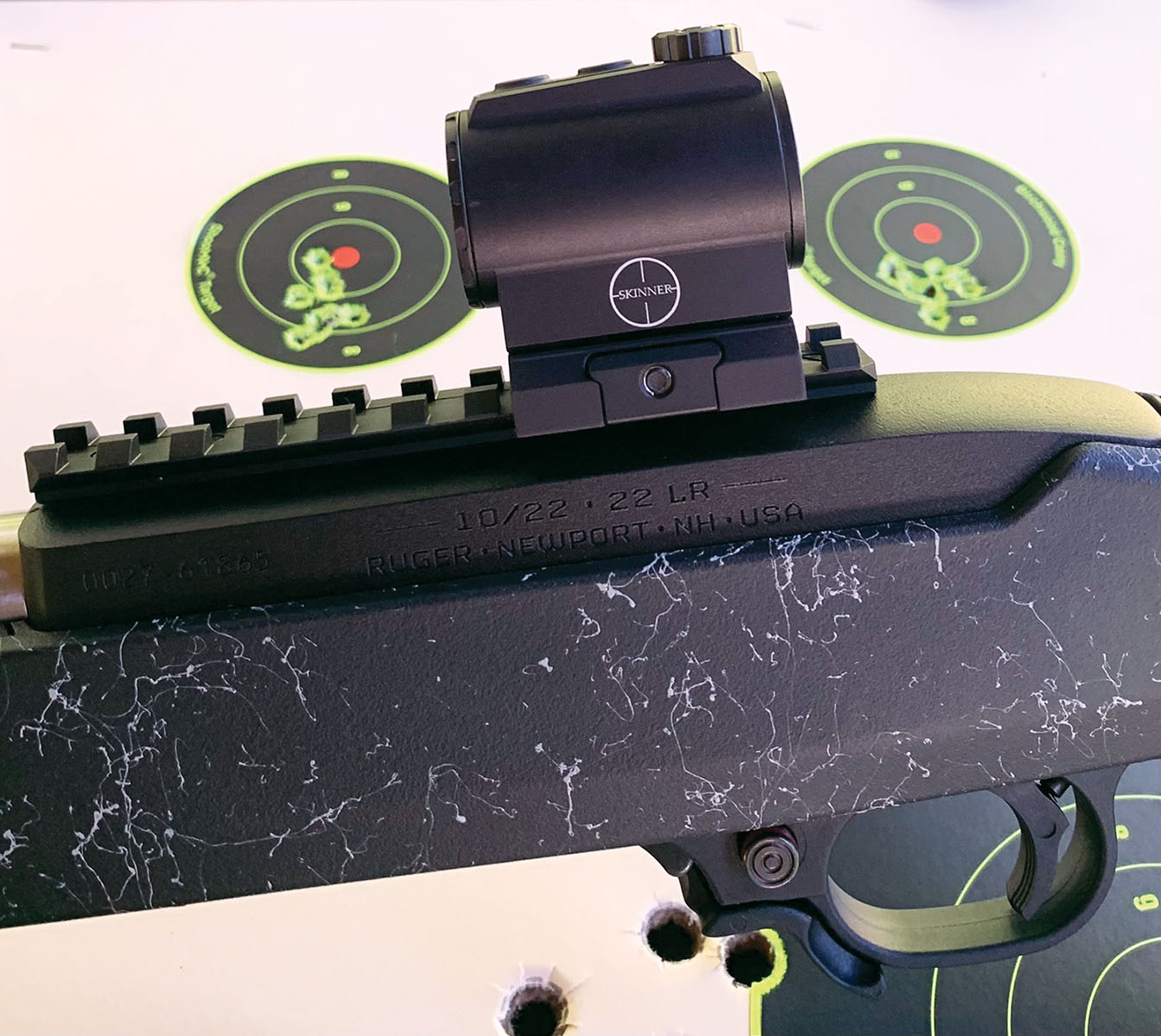 The Skinner Sights RDS red dot sight is easy to install and fun to use.